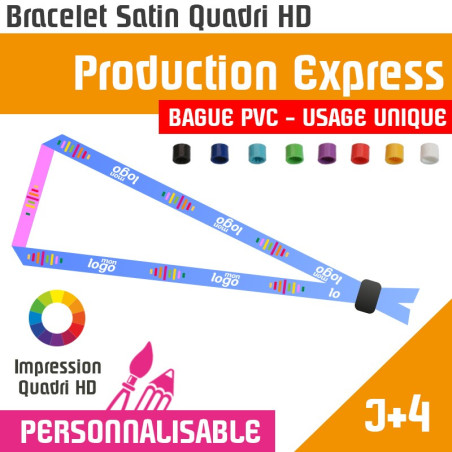 Bracelet Satin Bague PVC J+4