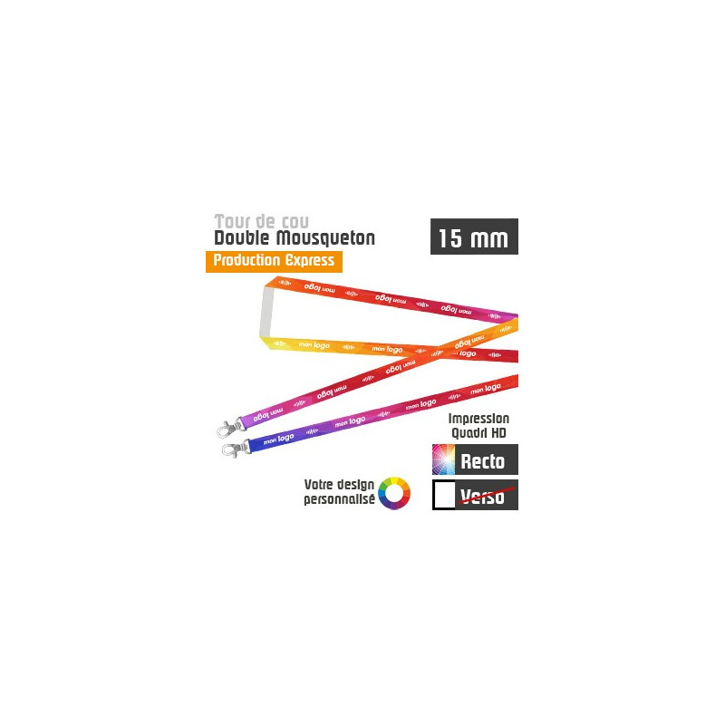 Tour de Cou Double Mousqueton J+4