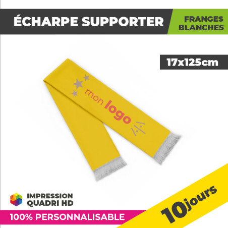 Personnalisez votre écharpe de supporter