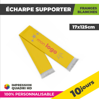 Personnalisez votre écharpe de supporter