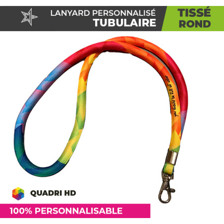 Tour de cou tissé rond