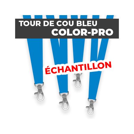 Tour de Cou Bleu | Color-PRO | Échantillon
