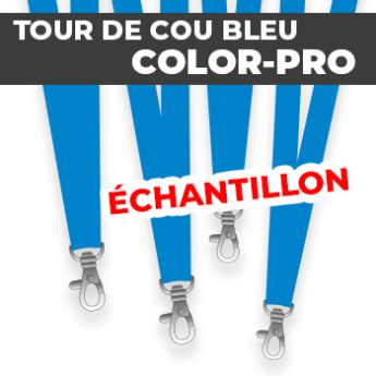 Tour de Cou Bleu | Color-PRO | Échantillon