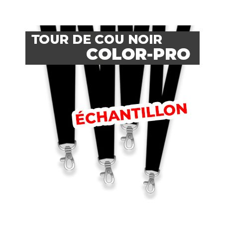 Tour de Cou Noir | Color-PRO | Échantillon