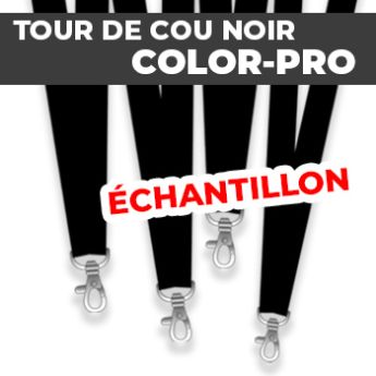 Tour de Cou Noir | Color-PRO | Échantillon