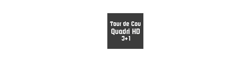 Tour de Cou et Lanyards Publicitaires QUADRI HD en Livraison Express J+1