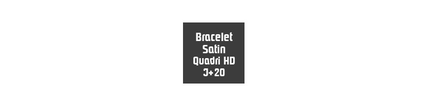 Bracelet satin impression Quadri - Bracelet VIP délai  J+20